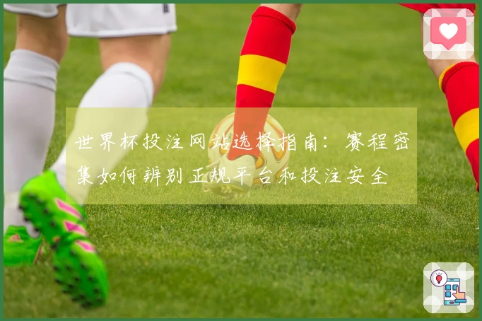 世界杯投注网站选择指南：赛程密集如何辨别正规平台和投注安全